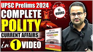 Complete 1 year Polity Current Affairs in News in 1 Video  UPSC Prelims 2024  OnlyIAS [upl. by Eeroc]