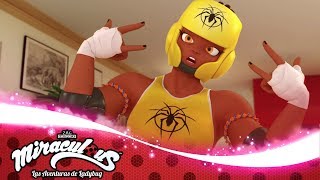 MIRACULOUS 🐞 ANANSI 🐞 Las Aventuras de Ladybug  Oficial episodio [upl. by Orling497]