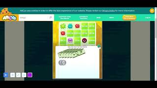 ABCya Money Bingo Online Game [upl. by Esinwahs545]