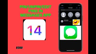 How to PinUnpin or Edit Pins in Messages in iOS 15 on iPhone and iPad [upl. by Quintilla60]