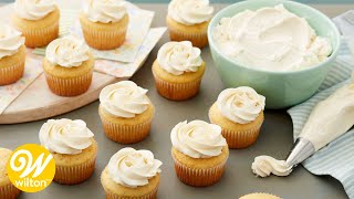 How to Make Italian Meringue Buttercream Frosting  Wilton [upl. by Lucas]