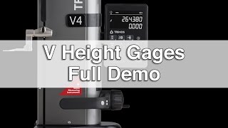 V Height Gage Full Demo [upl. by Halle]