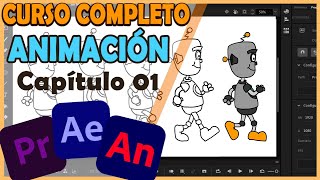 Curso Animación 2D  INTRODUCCIÓN a la Animación  Cap01 [upl. by Pena]