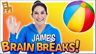 Sit and Stretch  Brain Breaks for Kids  Cosmic Kids [upl. by Babita225]