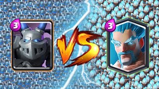 MEGA MINION VS ICE WIZARD  Clash Royale Battle [upl. by Nylecsoj]