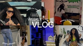 WEEKLY VLOG Starting my AirBNB at 20  GRWM for travel  Photoshoot  Fun with friends  Myasmuse [upl. by Lucinda678]