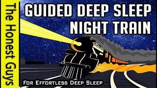 GUIDED SLEEP MEDITATION STORY Night Train to the Coast Immersive HighQuality Audio [upl. by Fleurette]