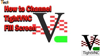 How to  Close  back  Channel  minimize Tightvnc full screen mode [upl. by Atinal530]
