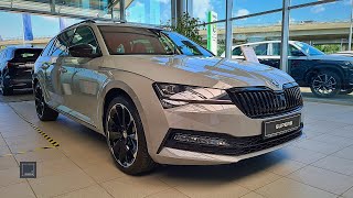 2023 Skoda Superb Combi SportLine 20 TSI 4X4 DSG  Exterior and Interior Details [upl. by Lesde580]