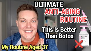 ANTIAGING SKINCARE ROUTINE  My Morning Routine  Better Than Botox [upl. by Eyahsal]