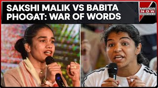 Sakshi Maliks Memoir Triggers Ugly Spat  Sold Her Integrity Babita Calls Sakshi Malik A Liar [upl. by Enomrej]