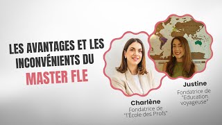 Master FLE ou DAEFLE  avec Justine de educationvoyageuse [upl. by Yleoj]