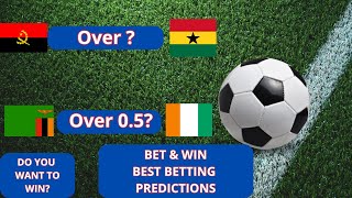 2025 Africa Cup of Nations Qualifier Predictions  AFCON 2025  Football Predictions for Friday [upl. by Lexie]