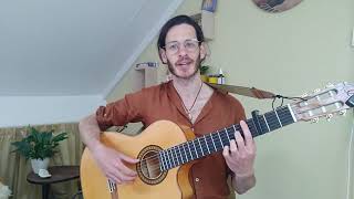 Hine Ani As you will by nessigomesmusic  Free Guitar Tutorial [upl. by Tenney]