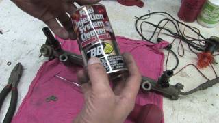 DIY Fuel Injector Cleaning [upl. by Bell]