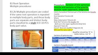 ICD 10 PCS Guidelines Part 1 B2 through B35 [upl. by Ahsiugal595]