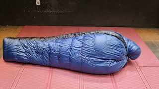 cumulus teneqa850 backpacking sleeping bag  큐물러스 테네카850 백패킹 침낭 [upl. by Atiraj]