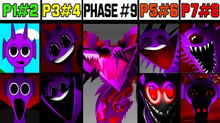 All Phases in Incredibox Sprunki Phase 2 VS Phase 3 VS Phase 4 VS Phase 5 VS Phase 6 VS Phase 710 [upl. by Ihsoyim]