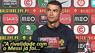 Cristiano Ronaldo  Conferência de imprensa SELEÇÃO NACIONAL [upl. by Cacilia]