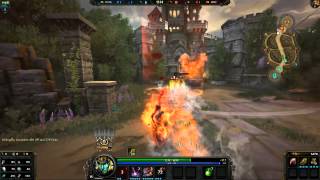 Rama Basics Nuevo dios Ramerica y Fenrir skin Parche 22614 en español Smite Game [upl. by Iand]