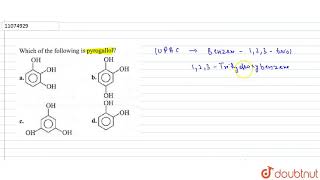 Which of the following is pyrogallol [upl. by Eintrok]