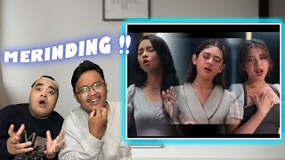 Yovie Widianto  Menyesal Official Music Video ft Lyodra Tiara Andini Ziva Magnolya REACTION [upl. by Adon]