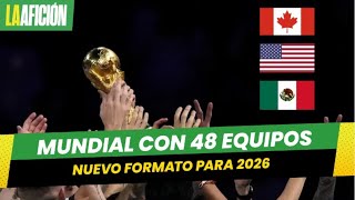 FIFA evalúa cambiar formato del Mundial 2026 [upl. by Tippets]