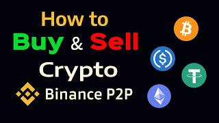 How to Buy and Sell Crypto on Binance P2P No bank card needed [upl. by Angy]