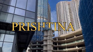 Prishtina is becoming a huge metropole  New city center building 2024 WALKTHROUGH 4K [upl. by Ediva707]