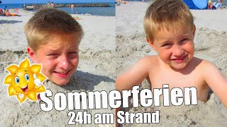 Sommerferien 24h am Strand 🌅 TipTapTube Ash5ive Echtso marieland [upl. by Anamuj]