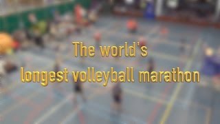 Guiness World Records Longest volleyball marathon [upl. by Meihar79]