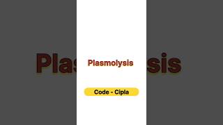 Plasmolysis in 20 seconds neet neet2025 botany biology aiims [upl. by Silado413]