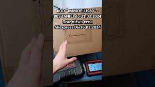 LAUNCH X431 IMMO ELITE PLUS XPROG 3  UNBOXING skanera diagnostycznego OBD2 do kluczy i IMMO [upl. by Yerok]