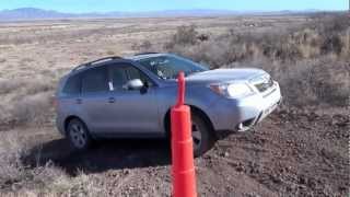 2014 Subaru Forester Offroad test [upl. by Newra]