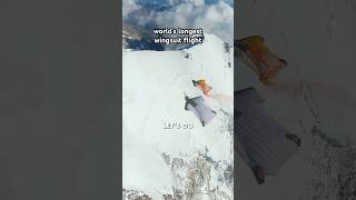 World Record Wingsuit Flight 💨 [upl. by Alexis]