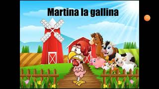 Cuento de la letra Mm Martina la gallina [upl. by Roumell]