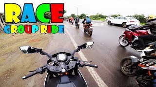 Race at will  Group ride ft ktm RC 390 [upl. by Ailecec]