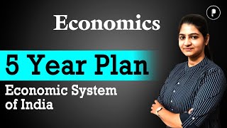 Five Year Plan  Economic System of India parcham economics ssc upsc [upl. by Angie]