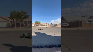 Traxxas Maxx Slash 4s vs HPI Maverick 3s drag race fyp racing hobby rccars traxxas offroad [upl. by Ermey]