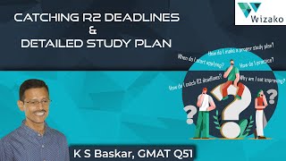 MBA Applications Myth  Is Round 2 disadvantageous  GMAT Study Plan for Round 2 [upl. by Leinoto]