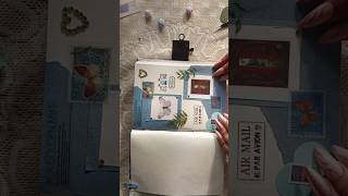 🦋Scrapbook making📚 short shorts scrap journal journaling scrapbooking scrapbook journal [upl. by Ihcas53]