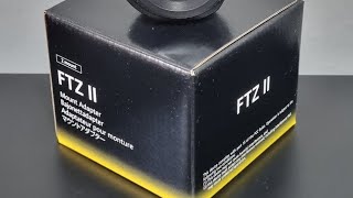 UNBOXING NIKON FTZ II ADAPTER [upl. by Oniluap893]