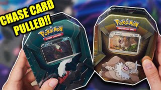 DOLLAR GENERAL Mini Tins Darkrai amp Slaking  Pokémon Card Opening [upl. by Asirac]