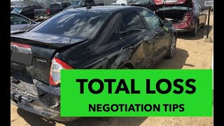 Total Loss Vehicle Value Top 5 Negotiation Tips to Get a Higher Settlement Payout [upl. by Polak941]