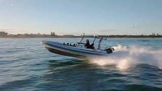 PV Deutrom – 84 metre police patrol RIB by Dongara Marine [upl. by Mayor]