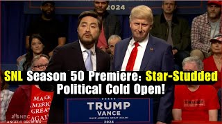 SNL Season 50 Premiere StarStudded Political Cold Open [upl. by Monroe]