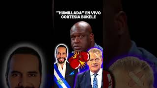 Nayib Bukele Humilla a periodista Moises Urbina [upl. by Freedman]