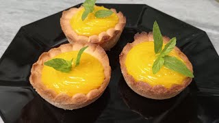 Lemon Tarts Recipe  Easy amp Tasty Lemon TartsLemon Curd Tarts  Laalis kitchen [upl. by Atener851]