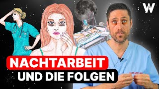 Nachtarbeit Weshalb sind Nachtschichten so schädlich Tipps für Deine Gesundheit amp besseren Schlaf [upl. by Neelyk32]