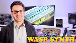 Behringer WASP Deluxe Synthesizer 🐝 Tutorial Walkthrough and Review [upl. by Bruell]